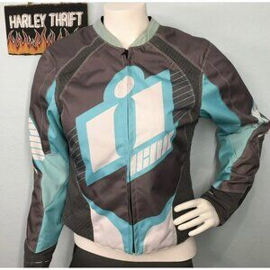 ICON Riding Jacket Medium Women, With Armor